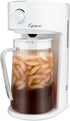 80 oz Premium Iced Tea Maker - Glass Pitcher with Adjustable Strength Dial