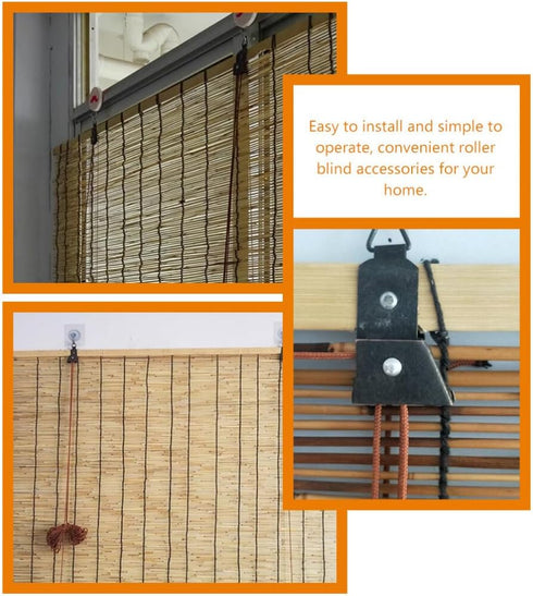 HOMSFOU Blinds Tools Set for Home, Window Shades Roller Blind Repair Kit and Accessories