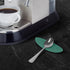 Carrotez Small Silicone Coffee Spoon Rest 2 Pcs, Flexible Spoon Holder for Kitchen Next to Coffee Maker