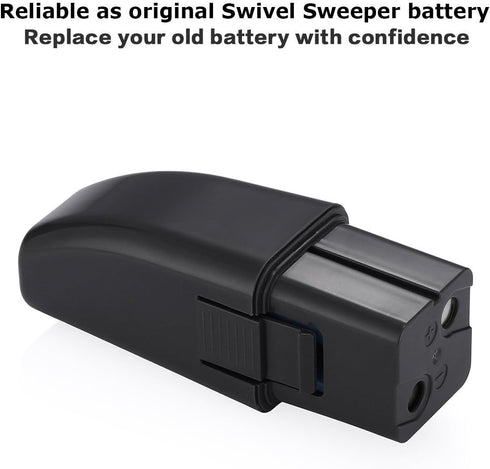 Powerextra 2 Pack 7.2V 2000mAh Ni-MH Replacement Battery for Ontel Swivel Sweeper G1 & G2