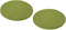 UXCell Round Bar Stool Covers with Elastic Bands - Green Seat Cushions