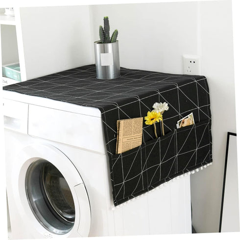 Dust Cover Towel Mini Fridge Cover, Universal Refrigerator Door Gasket, Protective Cover for Washer and Dryer