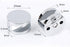 XJKJ Upgraded Twin Screw Fixing Mirror Mounting Kit, 4-Pack with Heavy Duty Screws and Anchors