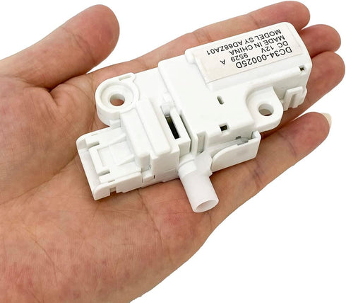 DC34-00025D DC12V Washing Machine Door Lock Switch Assembly for Samsung Washer, Door Lock Replacement Parts