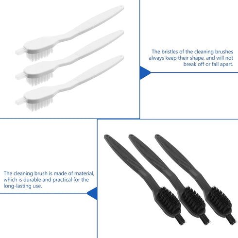 OSALADI 10Pcs Crevice Cleaner Brush Set, Gap Cleaning Brushes for Juicer & Household Cleaning