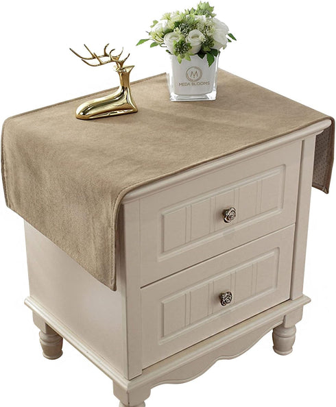 Bedside Tablecloth Bedside Table Dustcover Tablecover Tabletop Home Decoration Fabric Tablecloth Table