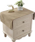 Bedside Tablecloth Bedside Table Dustcover Tablecover Tabletop Home Decoration Fabric Tablecloth Table