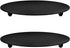 2 Pcs Black 4.3 Inch Iron Candle Holder for Taper Candles, Wedding, Dining, Party Decoration (11cm Black)