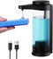AIKE Touch-Free Automatic Liquid Soap Dispenser - 17oz Rechargeable for Kitchen Dish Soap