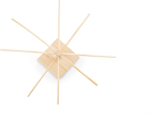 17.4" Fox Run Collapsible Pasta Drying Rack, Wood