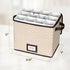 Hold N Storage Wine Glass Storage Set of 2, Each Holds 12 Champagne Flute Glasses Up to 11" H