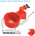 YaraHrbrJoyz 8pcs Set, Professional Chicken Waterer Cups, Large Chicken Water Feeder, Automatic Chicken Water