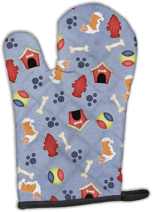 Caroline's Treasures BB4109OVMT Dog House Collection Pembroke Corgi Oven Mitt, Heat Resistant for Hot Pans