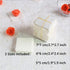 EORTA 1500 Pcs Flower Lifter Paper, Disposable Piping Flower Transfer Wax Paper for Cake Decoration, 3 Sizes