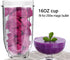 2 PCS 16OZ Replacement Cups for Magic Bullet Blender Jar, Compatible with 250W MB1001 Series Juicer Mixer