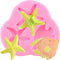 Marine Theme Silicone Mold, Starfish Fondant Molds for Cake Decoration, Cupcake Topper, Chocolate