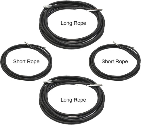4 C-CHAIN Cords Replacement Cord for Zero Gravity Chair, Universal Replacement Laces Cord Kit for Zero Gravity Chair