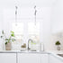 Countertop Blue DonutsOne-Handed Tear Paper Towel Dispenser, Modern Chrome Paper Towel Holder