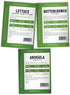 Pack 5 Gardeners Basics Lettuce and Greens Heirloom Vegetable Seed Non-GMO Seeds for Planting Indoors and Outdoor
