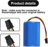 MULS 2600mAh GH28 Vacuum Battery Replacement for TAB-JD330WS, TAB-JD3F0S, TAB-QT330, TAB-T322 Plus, and more