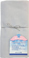 Soft and Cozy Receiving Blanket - 100% Cotton Flannel for Boys, Girls, Neutral - Gray, Made in the USA