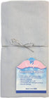 Soft and Cozy Receiving Blanket - 100% Cotton Flannel for Boys, Girls, Neutral - Gray, Made in the USA
