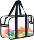 Ycchensying Clear Toy Storage Bag with Zipper - Organizing Bags for Home Travel