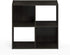 Furinno Pelli Cubic Storage Cabinet, 2x2, Espresso Finish
