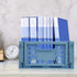 Phyllia 4 PC Plastic Baskets for Shelf, Stackable Storage Bin Organizer for Home Kitchen