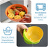 Plastic Bowls Set of 8 Pieces, 2 Sizes 17/34oz Unbreakable Reusable Lightweight Bowls for All Purpose