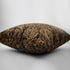Pretty Brown Beige and Black Floral Paisley Decorative Throw Pillow Cover, 20X20 Inch Polyester Cushion Case