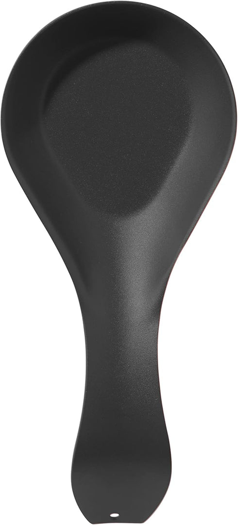 OGGI Stainless Steel Spoon Rest, Long Handle Utensil Holder for Kitchen Counter, Stove Top, or Coffee Station