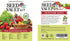 16,000 35 35 Gardeners Basics Survival Vegetable Seeds Garden Kit Over Seeds Non-GMO and Heirloom, Great for Emergency
