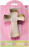 Cross Cookie Cutter (4.25") with Recipe Card, Made in USA by Ann Clark