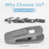 Grey Velvet Clips for Velvet Hangers - 20 PCS Non Slip Clips for Slim Velvet Hangers, Clothes-pins for Grey Hangers