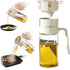 2 1 550ml 18.5oz MRBIN in Olive Oil Dispenser Spray and Pour, / Food Grade Glass Avocado Mist Bottle, Vinegar