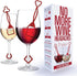 PureWine Red Wand Filters for Histamines and Sulfites, May Reduce Wine Allergies & Sensitivities, Includes Glass Charm