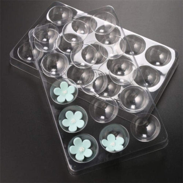 EORTA 2 Pack Sugar Flower Drying Mold, 30 Cavity Fondant Shaping Tray for Cake Decoration Baking Tools