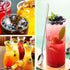 8 Inch Long Handle Iced Tea Spoons, 4pcs Premium Stainless Steel Coffee Spoon Set for Mixing, Milkshake, Cold Drink