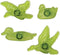 Jem Enterprises Wild Duck Fondant Cutters for Cake Decorating, Set of 4