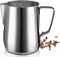 SIKEMAY Milk Frothing Pitcher Cup, 20oz/600ML Stainless Steel Steaming Jug for Coffee Latte Art, Barista Tools