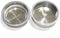 50mm Dual Wall Filter Basket, Filter One Cup and BES820XL/205 Two Cup for Espresso Maker EM-100 (2 Pack)