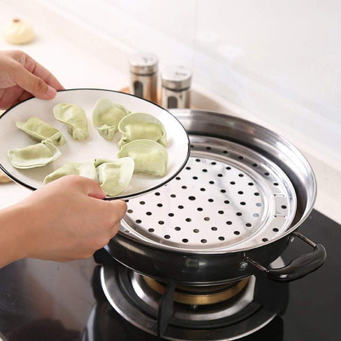10in Steamer Rack, Stainless Steel Canning Rack Cooking Food Steaming Tray for Pressure Cooker
