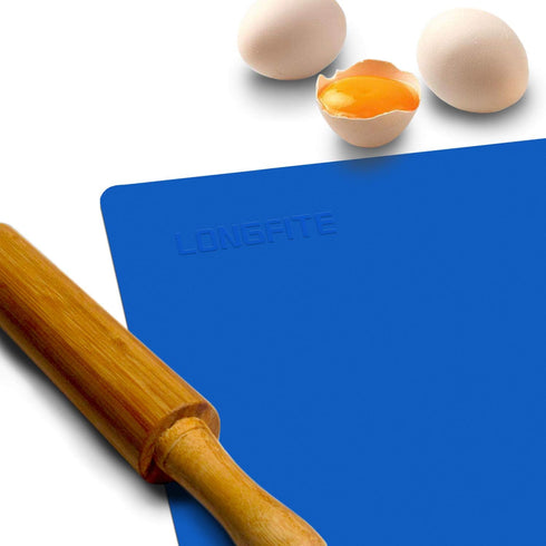 Extra Large Silicone Baking Mat 23.6''x19.7'' for Dough Rolling, Nonstick and Nonskid Heat Resistant, Countertop