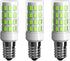 E14 LED Bulbs 3 Pack, E14 European Screw Base for Electric Window Candle Lamp, 3.5W Equivalent to 35W Incandescent