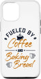 iPhone 13 Case, Fueled by Coffee and Baking Bread, Bread Dough, Bread Baker