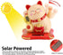 Acogedor Solar Waving Cat, Good Luck Lucky Welcoming Cat with Waving Arm for Car Home Office Decoration