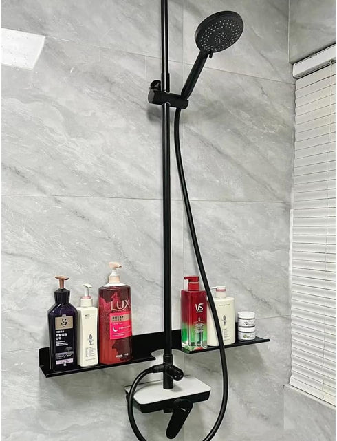 17 Inch Acrylic Bathroom Shelf Organizer, Over The Faucet Sink Shelf, Bathroom Countertop Organizer for Kitchen