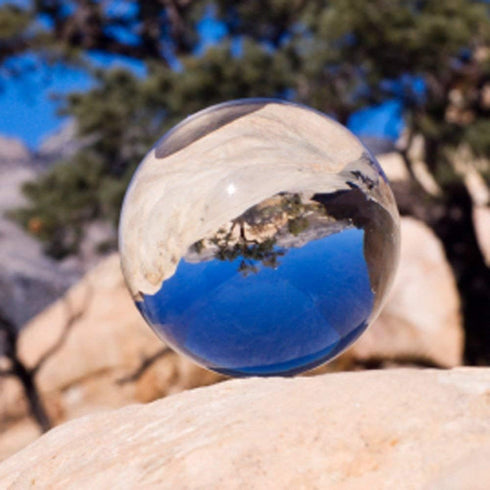 Amlong Crystal 2 Inch Clear Crystal Ball ONLY - No Stand