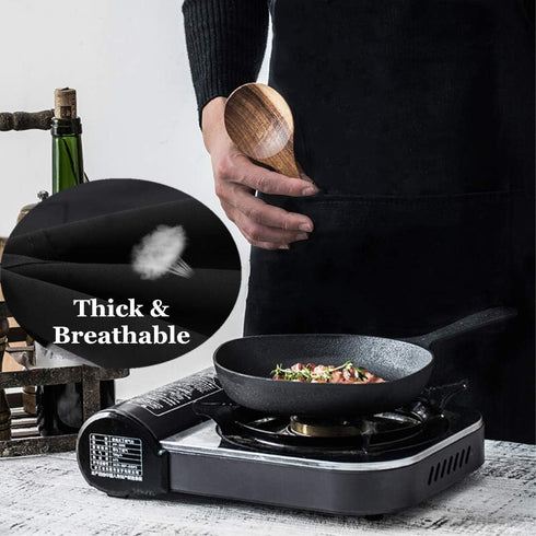 Funny Apron for Men, Cooking Aprons for Grilling, Husband Boyfriend Gift